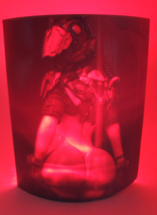 Raw Ultimate Bunny LED Resin Print