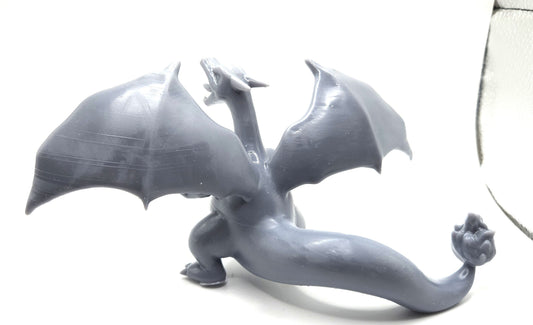 Raw Char Print Model – 3D Resin Figure