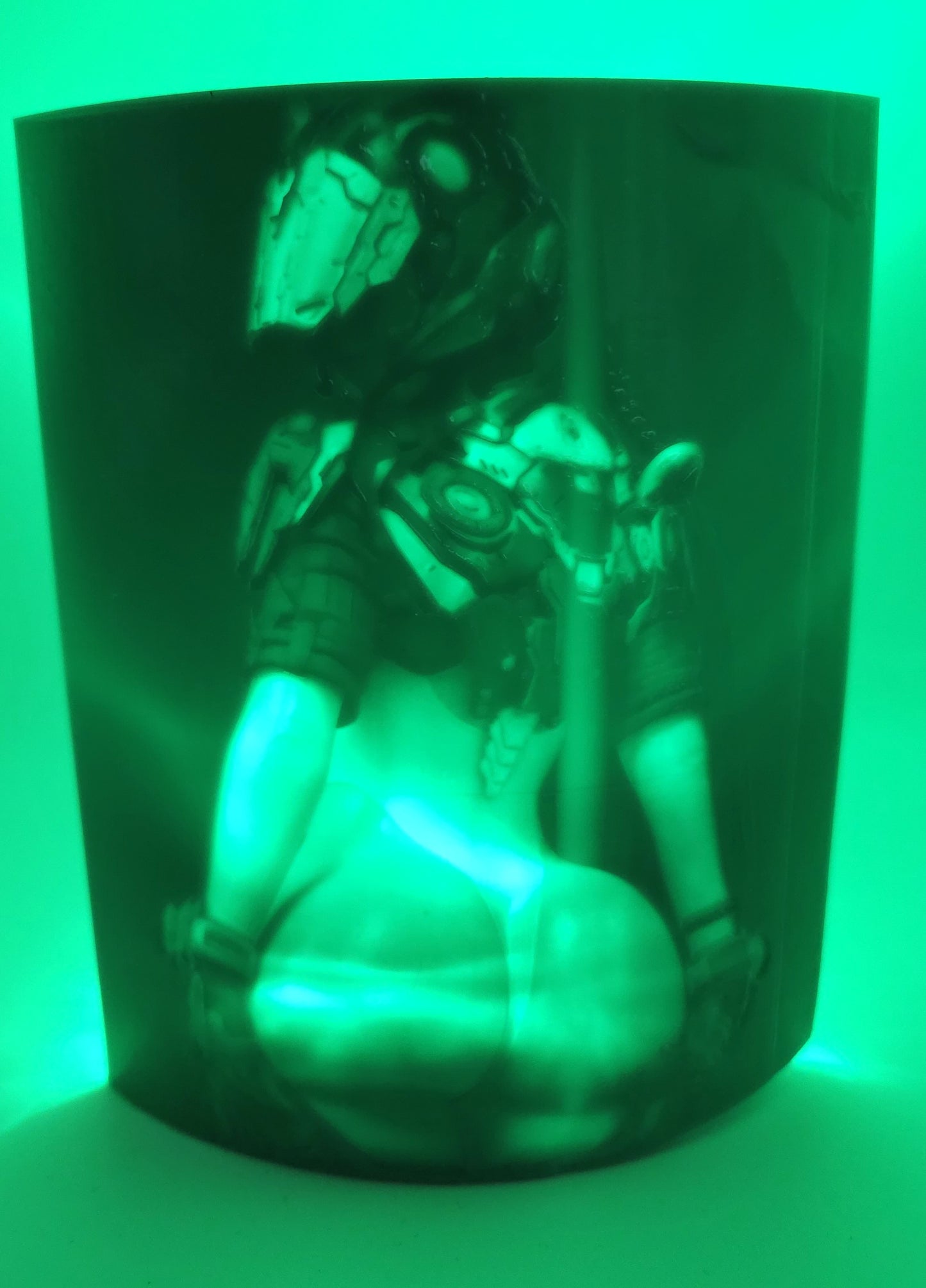 Raw Ultimate Bunny LED Resin Print