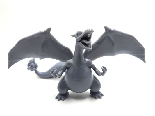 Raw Char Print Model – 3D Resin Figure