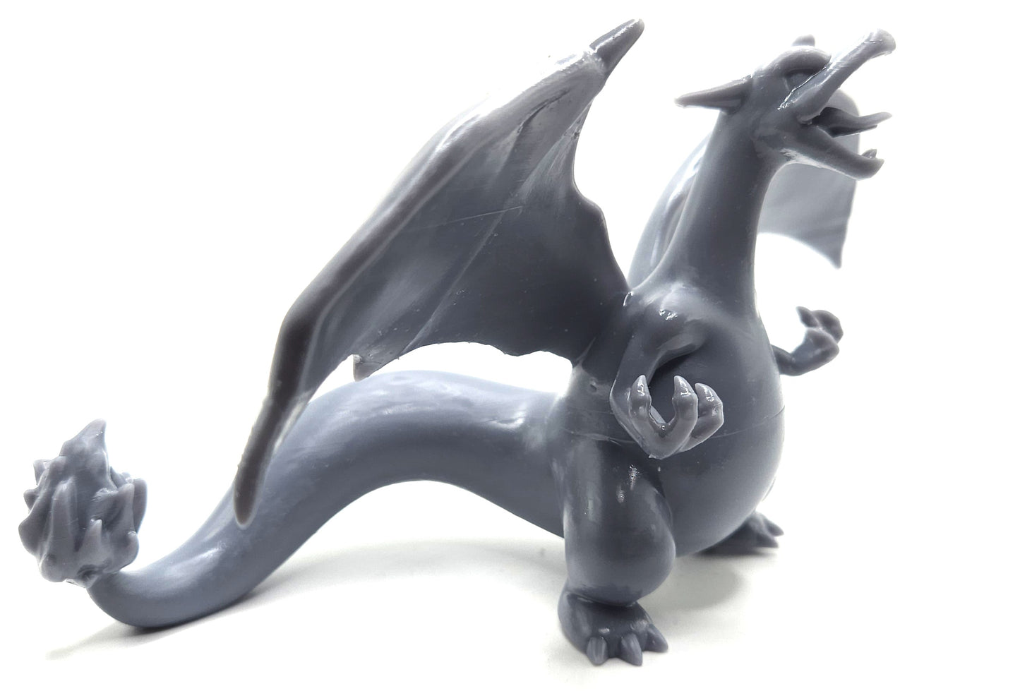 Raw Char Print Model – 3D Resin Figure
