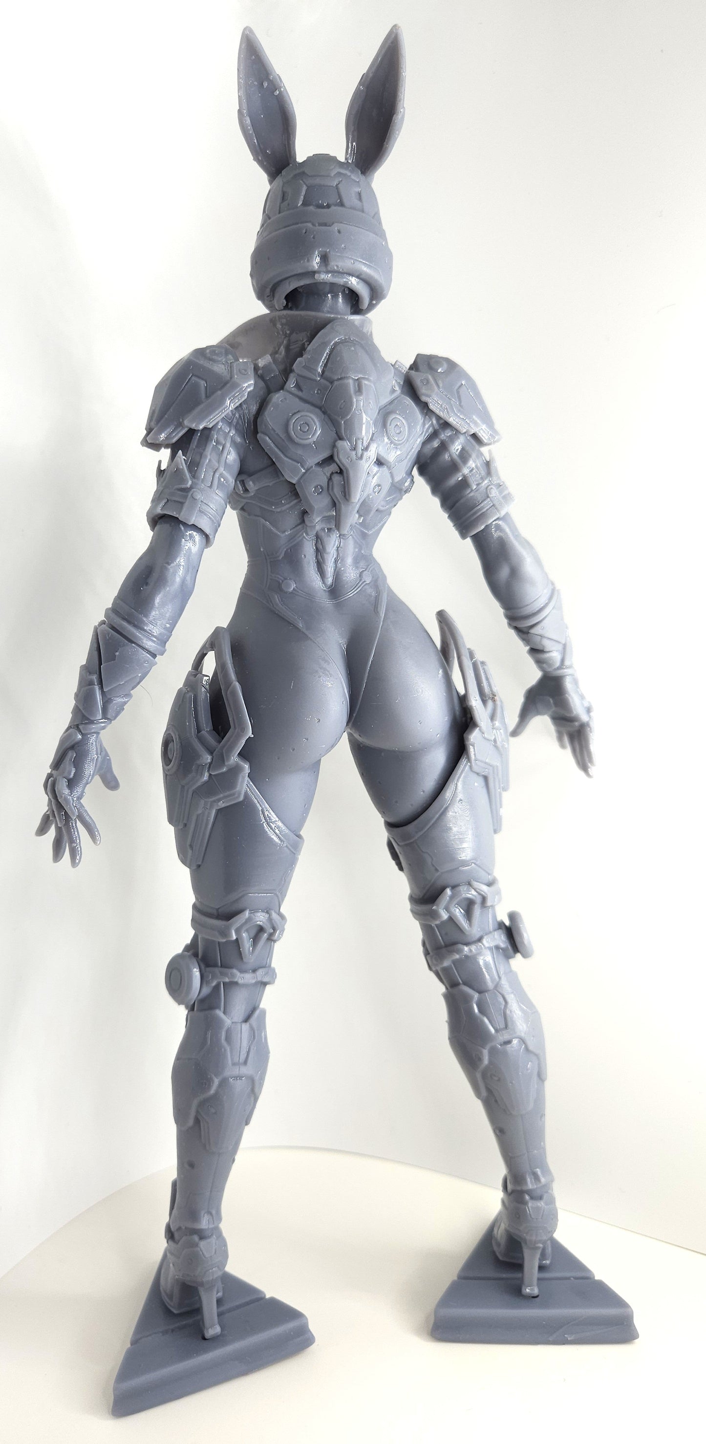 Raw Ultimate Bunny – Raw 3D Resin Model