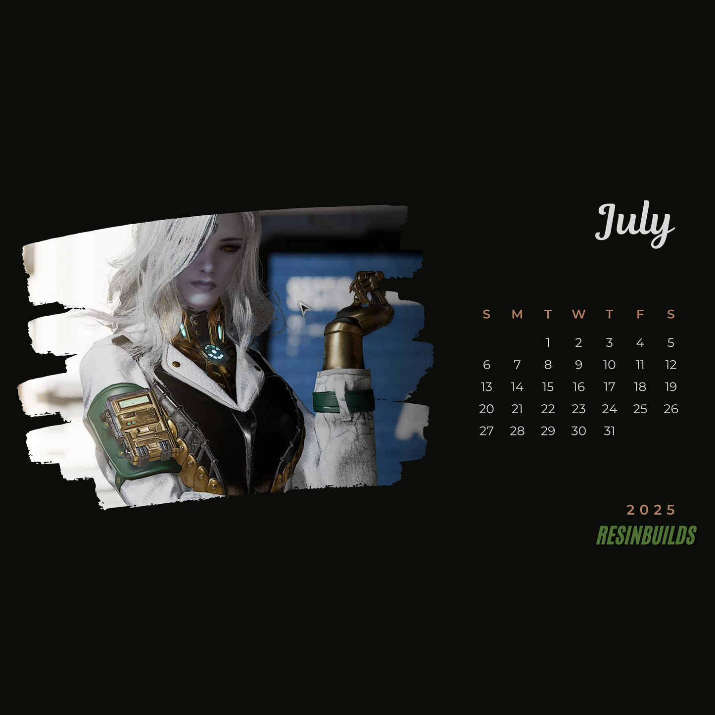 TFD Calendar 2025